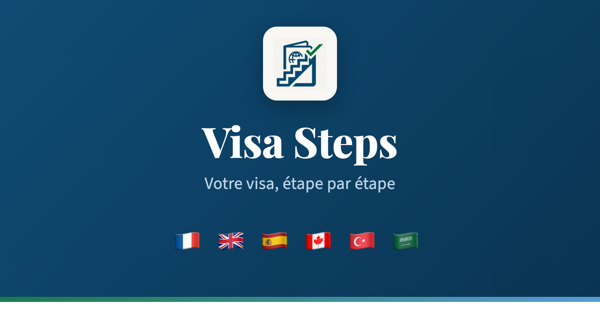 Visa Steps, guides et checklists visa